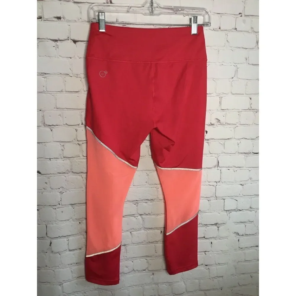 PUMA Womens Small Pink Stretch‎ Elasticated Waistband ActiveWear Skinny Leggings - Picture 7 of 11